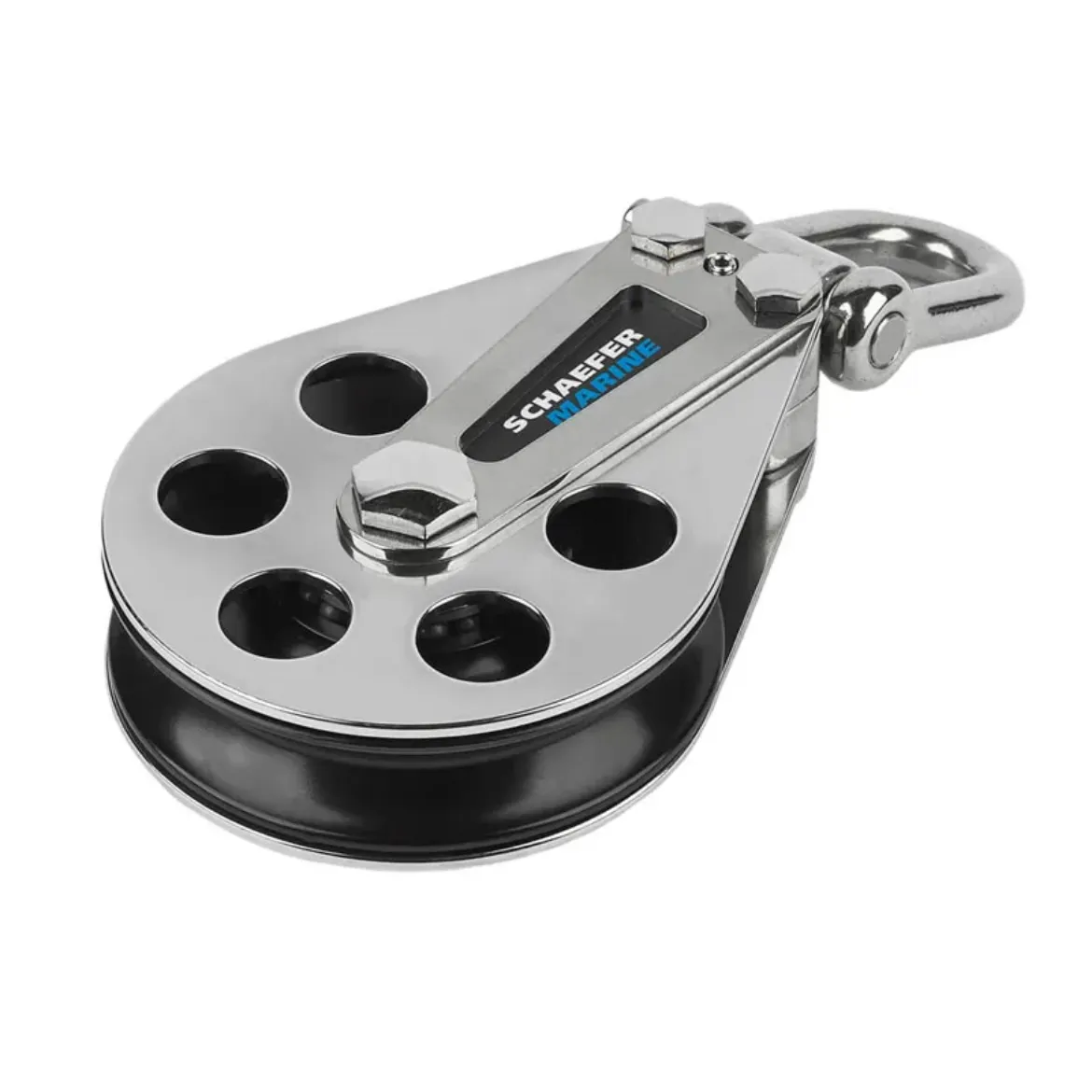 Picture of 102mm single, stainless steel block with UC sheave