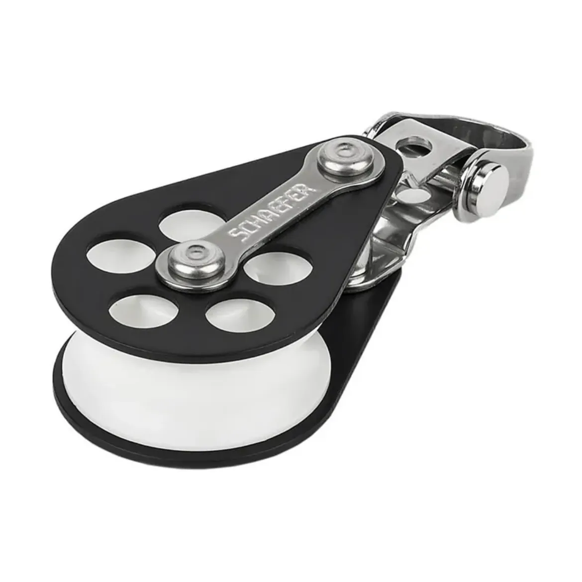 Picture of Single Series 3 aluminium block with front-side