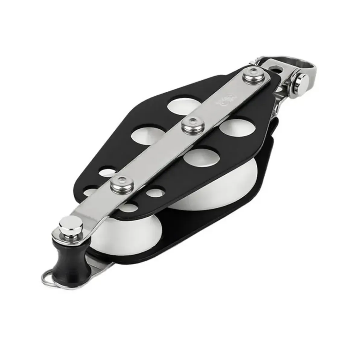 Picture of Aluminium Fiddle block w/front side shackle becket