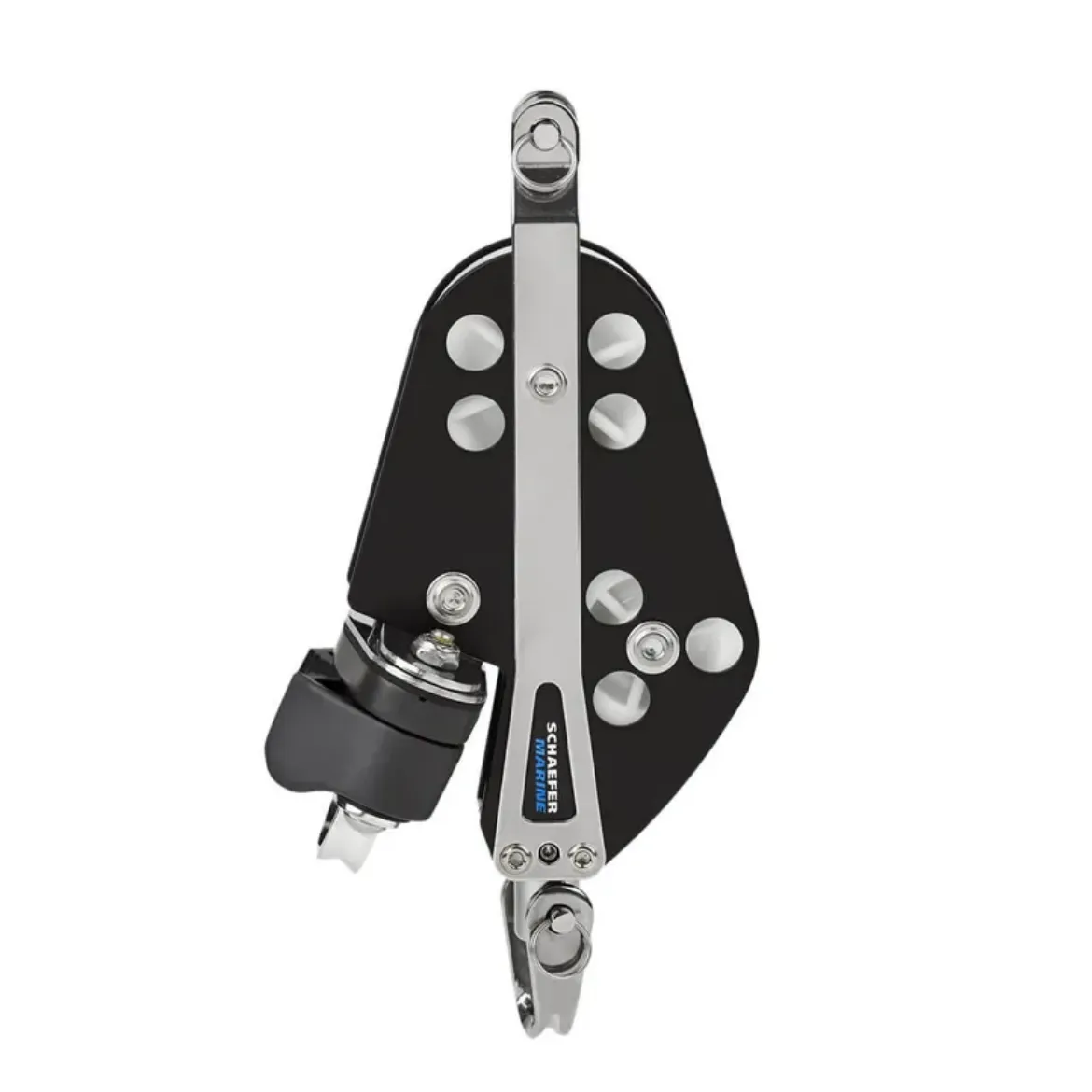 Picture of 60mm stainless steel fiddle block with cam and becket