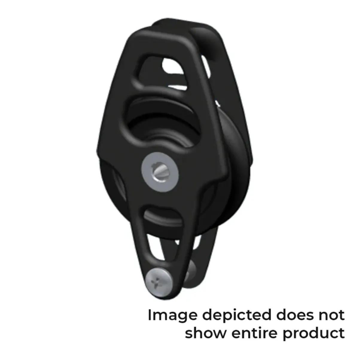 Picture of 50mm OPF series single block with becket and cam cleat