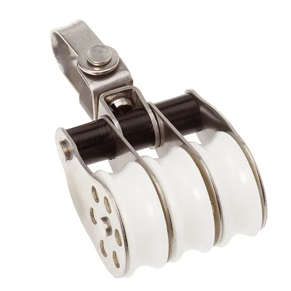 Picture of 30mm Stainless Steel Plain Bearing Triple Swivel Block