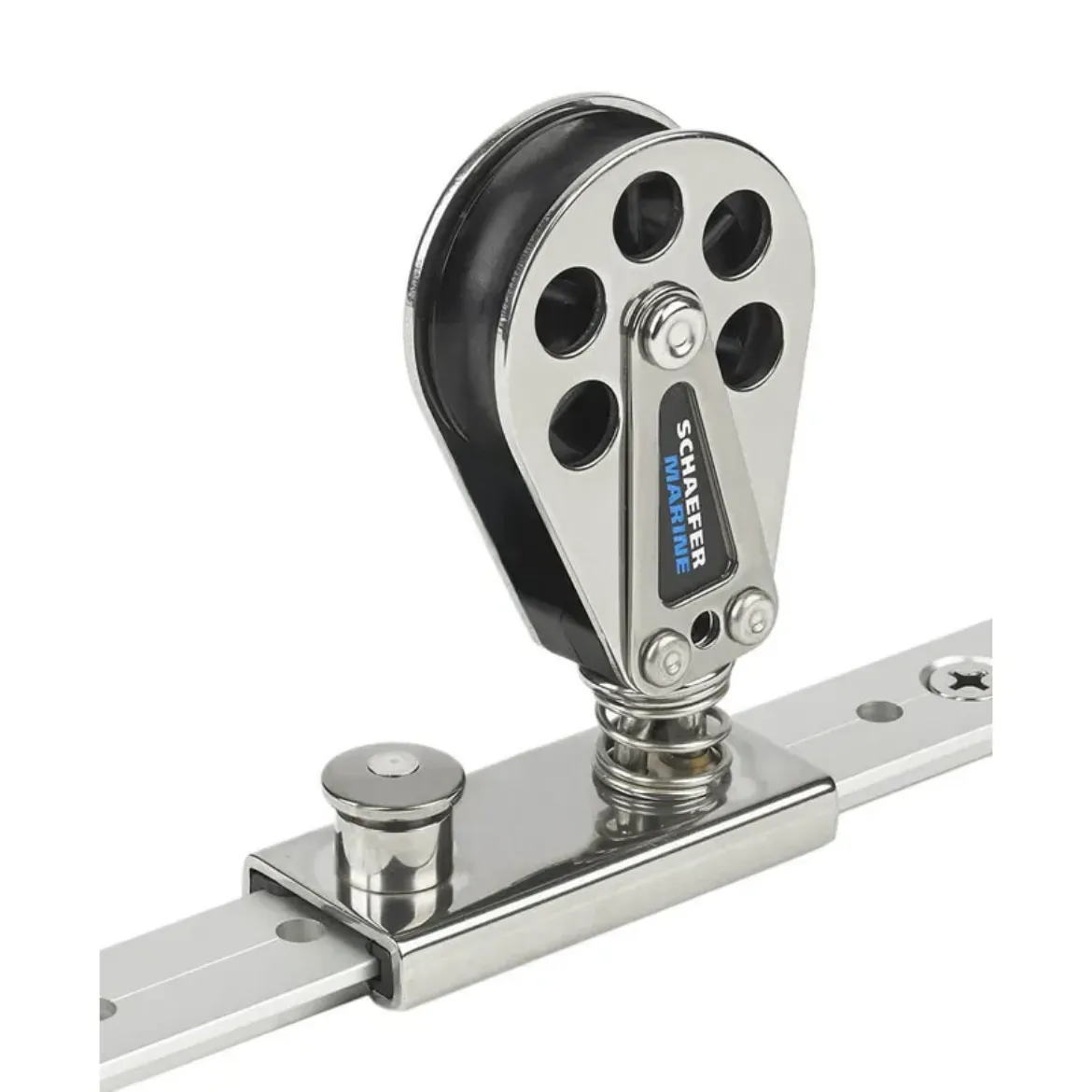 Picture of 51mm spring loaded/lined slide/stainless steel for 1" T-track