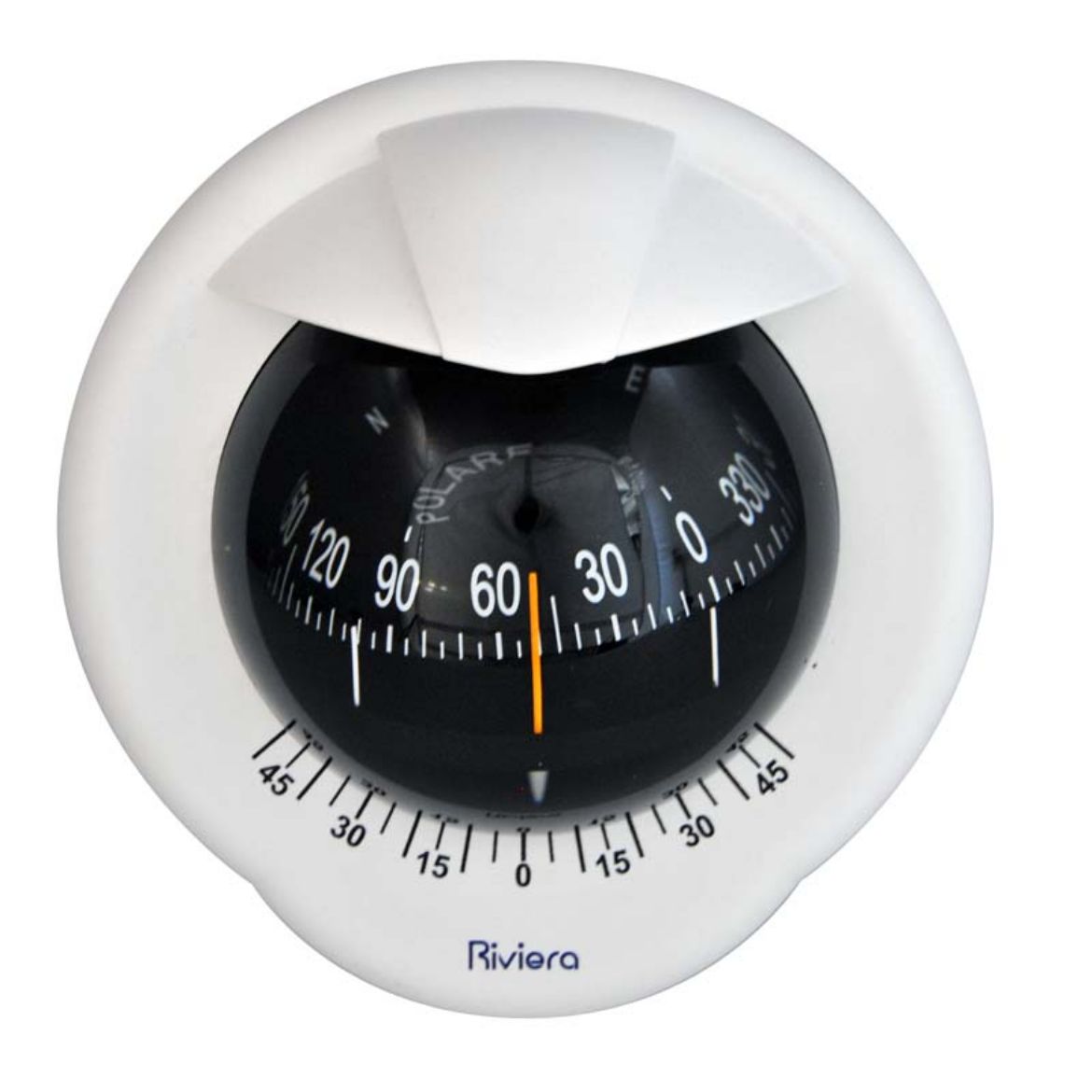 Picture of Polare BP2 4" Compass white, black card 5°