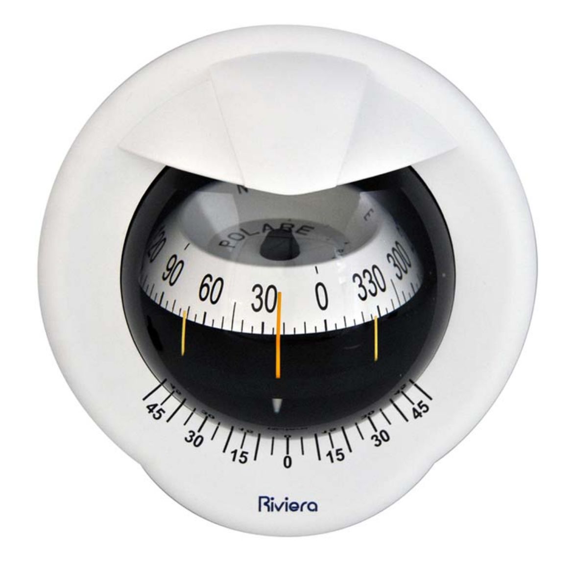 Picture of Polare BP1 3" Compass, white, white card 5°